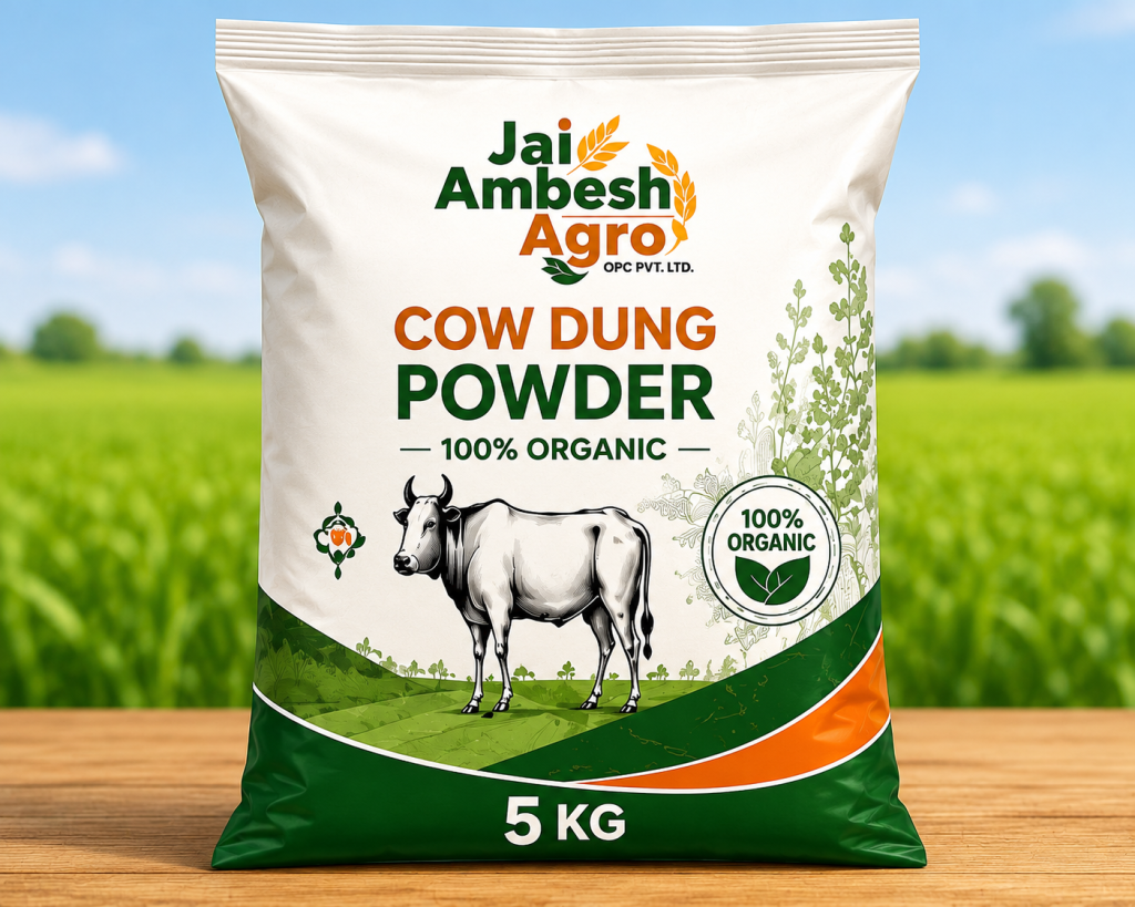 5 kg Jai Ambesh Agro cow dung powder